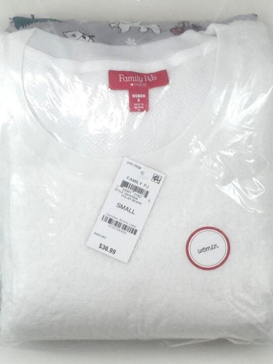 BIN Women's Pajama Set Polar Bears Family PJs NWT - Picture 3 of 5